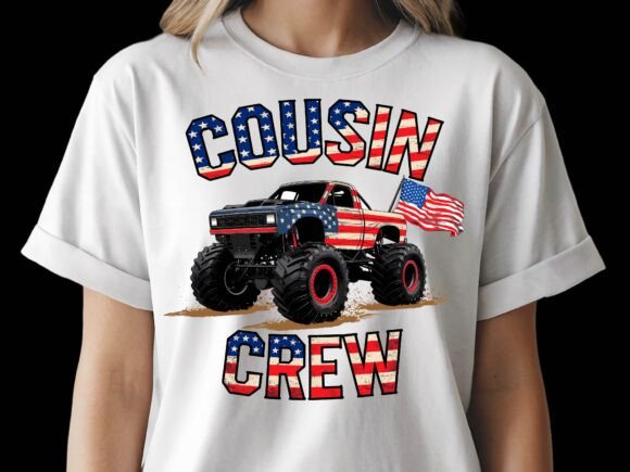 Download 4th of July Cousin Crew Monster Truck. - Cousin crew Collection