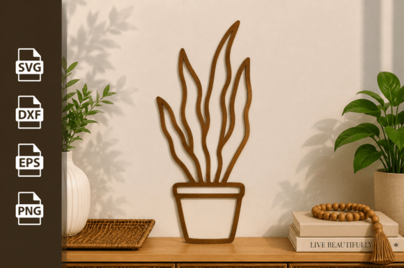 Download Plant Pot Tree Laser Cut Files Svg - Cut file Collection