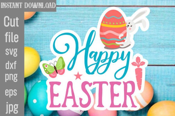 Download Happy Easter SVG Cut File - Cut file Collection