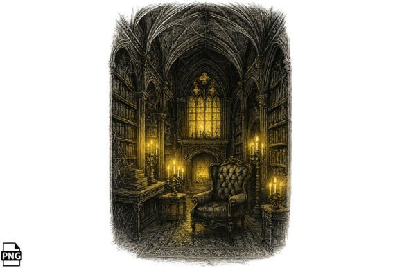 Download Opulent Haunted Library PNG - Library png Collection