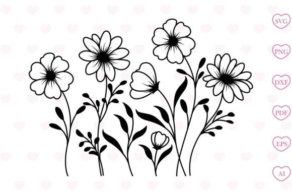Download Flower Svg Wildflower Svg Flowers Svg - Wildflower Collection