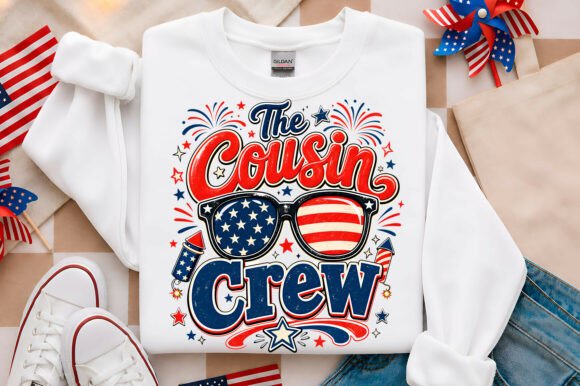 Download Cousin Crew 4th of July Family PNG - Cousin crew Collection