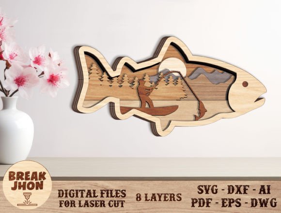 Download Fishing Laser Cut Files Svg - Cut file Collection