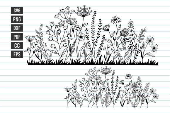 Download Wildflower Svg Flowers Meadow Svg Files - Wildflower Collection