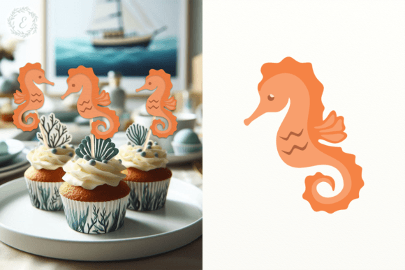 Download Seahorse Kids Party Layered Cut File - Cut file Collection