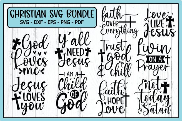 Download Christian Bundle SVG, Jesus Svg Bundle - Christian bundle Collection