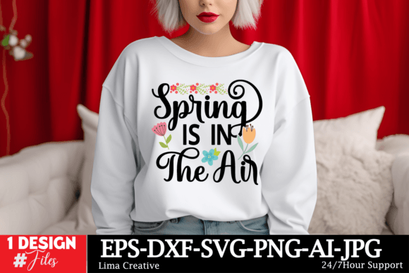Download Spring is in the Air SVG Cut File - Cut file Collection